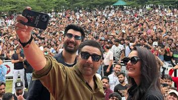 Sunny Deol, Karan Deol and Preity G Zinta promote Batwara 1947 in Chandigarh, trio to cover three cities of Punjab in a single day