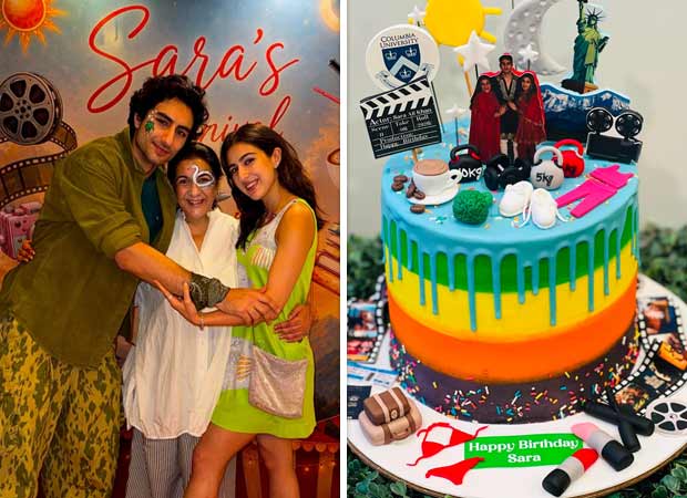 Sara Ali Khan gives a peek into her carnival-themed 31st birthday celebrations with Amrita Singh, Ibrahim and friends