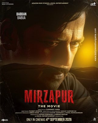 First Look OF The Movie Mirzapur - The Movie