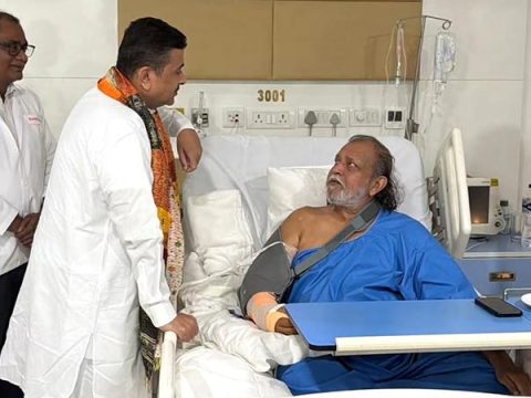 Mithun Chakraborty undergoes surgery in Kolkata; CM Suvendu Adhikari visits actor in hospital Mithun Chakraborty undergoes surgery in Kolkata; CM Suvendu Adhikari visits actor in hospital