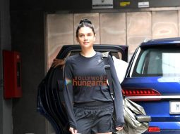 Photos: Aditi Rao Hydari snapped outside a gym in Bandra
