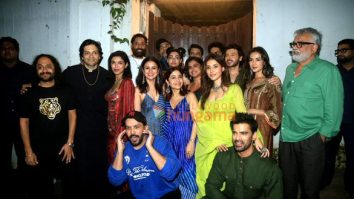 Photos: Ali Fazal and Divyenndu host a special daawat for the entire team of Mirzapur: The Movie at Bandra