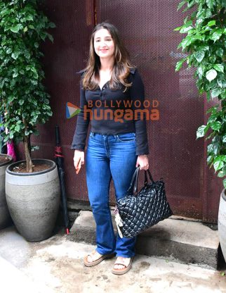 Photos: Dhvani Bhanushali snapped at a salon in Bandra