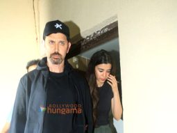 Photos: Hrithik Roshan and Saba Azad snapped at PVR in Juhu