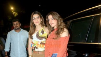 Photos: Kriti Sanon and Nupur Sanon snapped in Bandra
