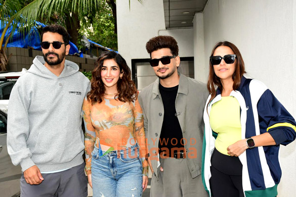 photos neha dhupia angad bedi munawar faruqhi and parul gulati snapped at ariel studio 4