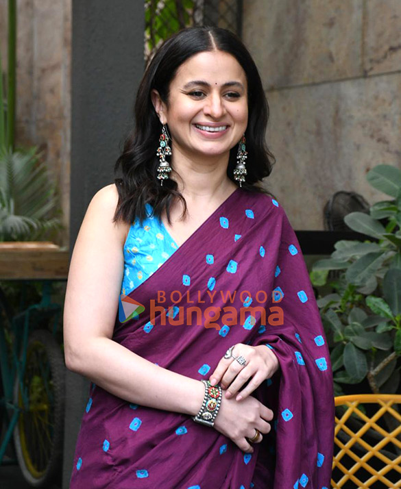 photos rasika dugal snapped promoting mirzapur the movie 6