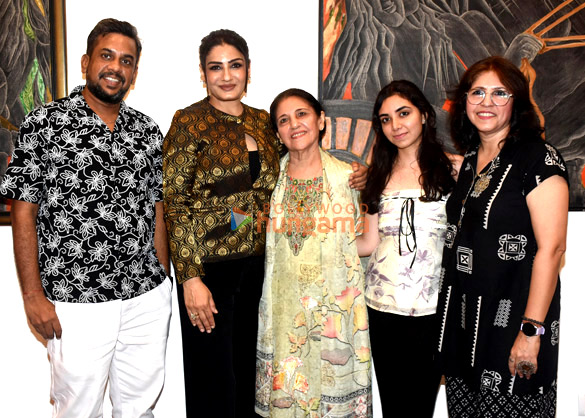 photos raveena tandon inaugurates veteran artist kiran chopras exhibition 8
