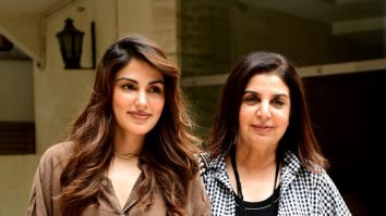 Photos: Rhea Chakraborty and Farah Khan snapped in Khar