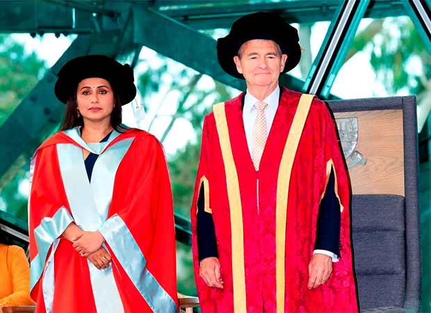 Rani Mukerji becomes second Indian film personality after Shah Rukh Khan to receive La Trobe Honorary Doctorate