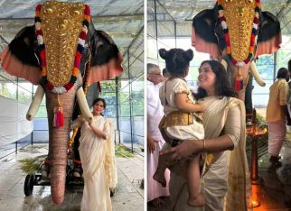 Richa Chadha on celebrating Onam with daughter Zuneyra at Kerala temple, “To see my daughter enjoy the festivities, colours and immerse in the traditions felt truly special”