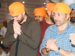 Sunny Deol and Karan Deol seek blessings at Patna Sahib ahead of Batwara 1947: “Feeling truly blessed”