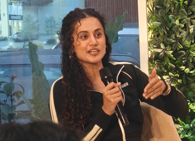 Taapsee Pannu recalls being the ONLY woman on her debut film set: “Cameramen would sit on the trolley SCRATCHING here and there on their body!”