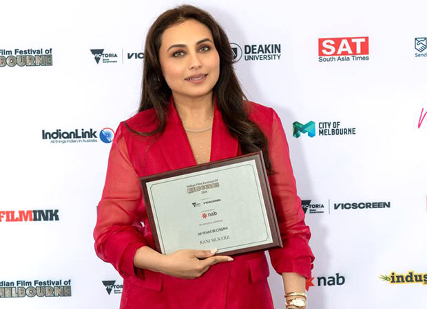 Rani Mukerji honoured at IFFM with special citation for acting excellence: “Success is the love that remains… year after year and only grows with time"