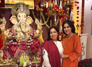 Sara Ali Khan shares glimpses from Nidhi Dutta’s family Ganpati celebrations; see post