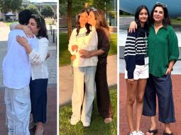 Farah Khan bids emotional goodbye to triplets as they head to different cities for college: “3 campuses..3 goodbyes! 3 pieces of my heart”