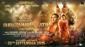 Mahakavya Shri Ramayan Katha trailer launched: Dev Sharma and Anjali Arora star as Lord Ram and Goddess Sita; watch