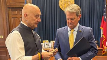 Anupam Kher receives commendation from Georgia governor for contributions to cinema, education and arts: “I will cherish this moment”