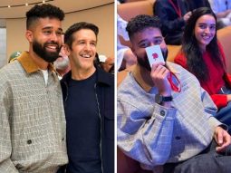 AP Dhillon joins Apple CEO John Ternus at Apple Park for iPhone Duo launch; Triptii Dimri also attends event
