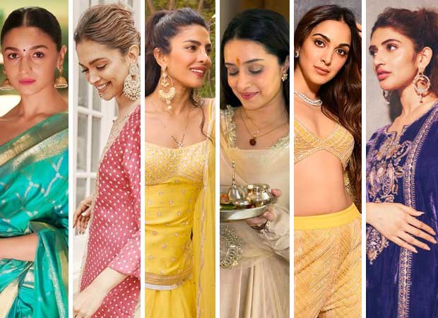 Ganesh Chaturthi 2026: 6 Ethnic looks by Alia Bhatt, Deepika Padukone, Priyanka Chopra, and more to take notes from