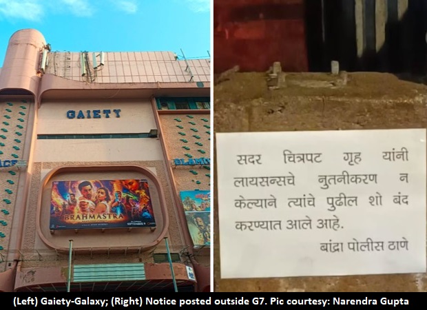 Mumbai’s iconic Gaiety-Galaxy theatres temporarily shut over a non-renewed licence.