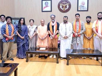 Hanuman Ansh team meets Uttar Pradesh Chief Minister Yogi Adityanath amid box office triumph
