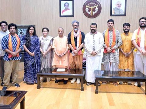 Hanuman Ansh team meets Uttar Pradesh Chief Minister Yogi Adityanath amid box office triumph Hanuman Ansh team meets Uttar Pradesh Chief Minister Yogi Adityanath amid box office triumph