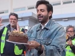 Kartik Aaryan receives a warm welcome on the sets of Captain India after winning the National Award