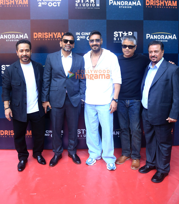 photos ajay devgn shriya saran tabu and others grace the trailer launch of drishyam the conclusion in goa 26 1