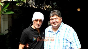 Photos: Akshaye Khanna and Rajat Rawail snapped in Bandra