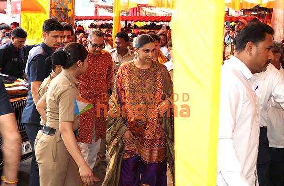 photos deepika padukone and ranveer singh visit siddhivinayak temple 3