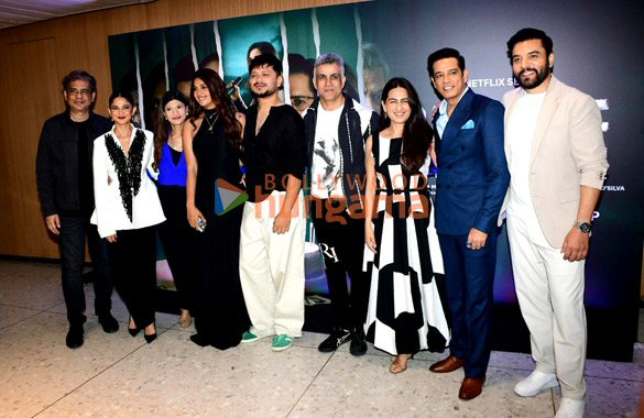photos jennifer winget harleen sethi tahir raj bhasin and others attend the trailer preview of shaque trust no one 1