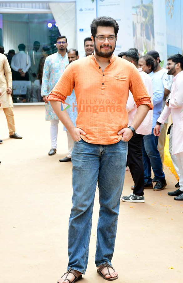 photos junaid khan snapped at bhumi pooja of a building in pali hill 2