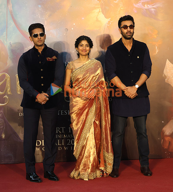 photos mr beast snapped with team ramayana ranbir kapoor sai pallavi nitesh tiwari namit malhotra and ravie dubey 7