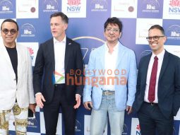 Photos: NSW Premier Chris Minns and Treasurer Daniel Mookhey visit Sajid Nadiadwala’s office