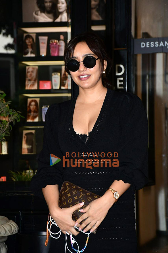 Photos: Neha Sharma snapped outside a salon in Bandra Photos: Neha Sharma snapped outside a salon in Bandra