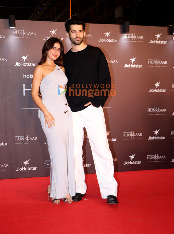 photos ranveer singh fatima sana shaikh sidhant gupta and others grace the screening of hunkkaar the roar 3
