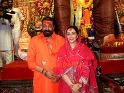 Photos: Sanjay Dutt, Ananya Panday, Chunky Panday and others snapped at Lalbaugcha Raja