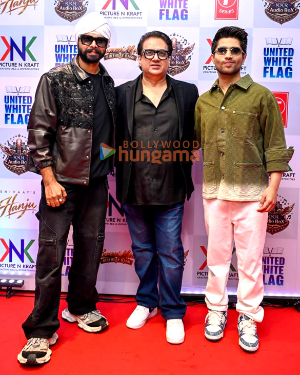 photos shivaay snapped at the launch of his debut song hanju 6
