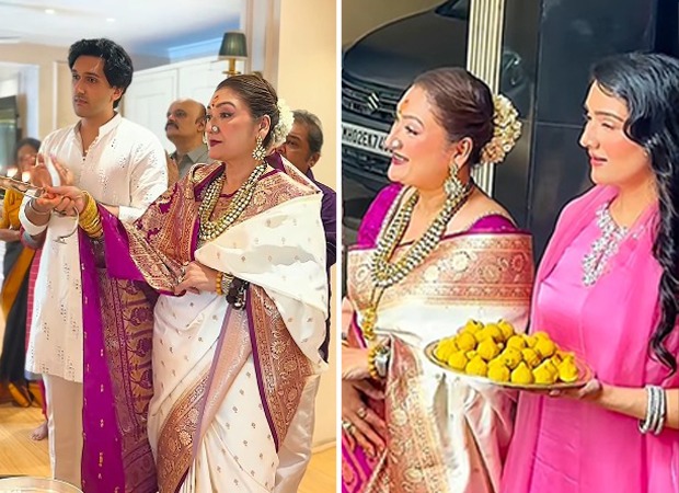 Sunita Ahuja hosts Ganesh Chaturthi pooja with her children Yashvardhan and Tina; Krushna Abhishek’s wife Kashmera Shah and kids, sister Aarti attends