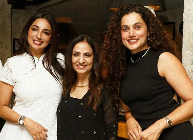 Taapsee Pannu and Kanika Dhillon celebrate Gandhari success with Netflix as it marks their third collaboration