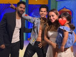Varun Dhawan shares rare family moments from Singapore, shows his Madame Tussauds statue to wife and daughter; watch