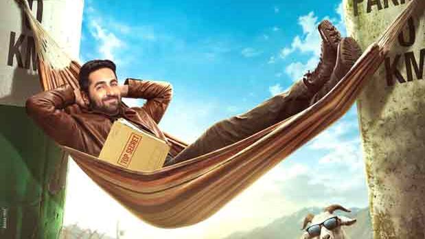 Ayushmann Khurrana literally hangs between India and Pakistan in quirky first poster of Udta Teer; film to release on October 9