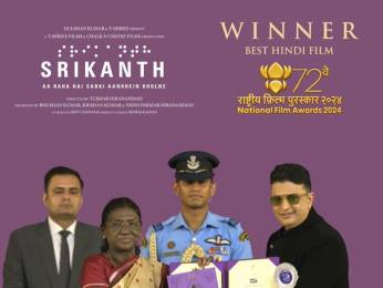 Srikanth honoured with National Film Award for Best Hindi Film; producer Bhushan Kumar receives prestigious honour from President Droupadi Murmu
