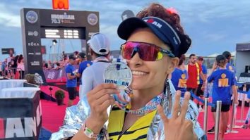 Saiyami Kher completes third Ironman 70.3 in Italy, 20 minutes faster than before