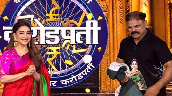 Madhuri Dixit gets a special surprise from fan who reveals her photo on his t-shirt on Kon Honar Crorepati