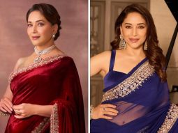 Navratri Special: 9 times Madhuri Dixit made a case for colourful sarees