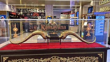 Ramayana Promotion: Lord Ram’s grand bow on display at PVR Palladium in Mumbai