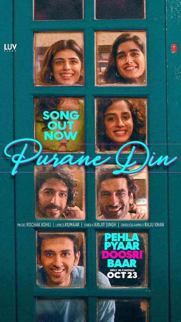 Arijit Singh, Rochak Kohli, Kumaar and Luv Ranjan reunite for Pehla Pyaar Doosri Baar’s ‘Purane Din’; song out now