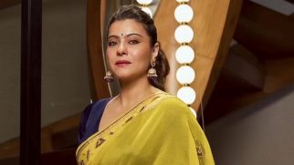 Kajol having a fulfilling time during Durga Puja
